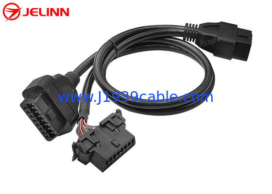 OBD2 OBDII ذكر إلى Hyundai و Kia OBD2 أنثى وكابل OBD2 أنثى الفاصل Y